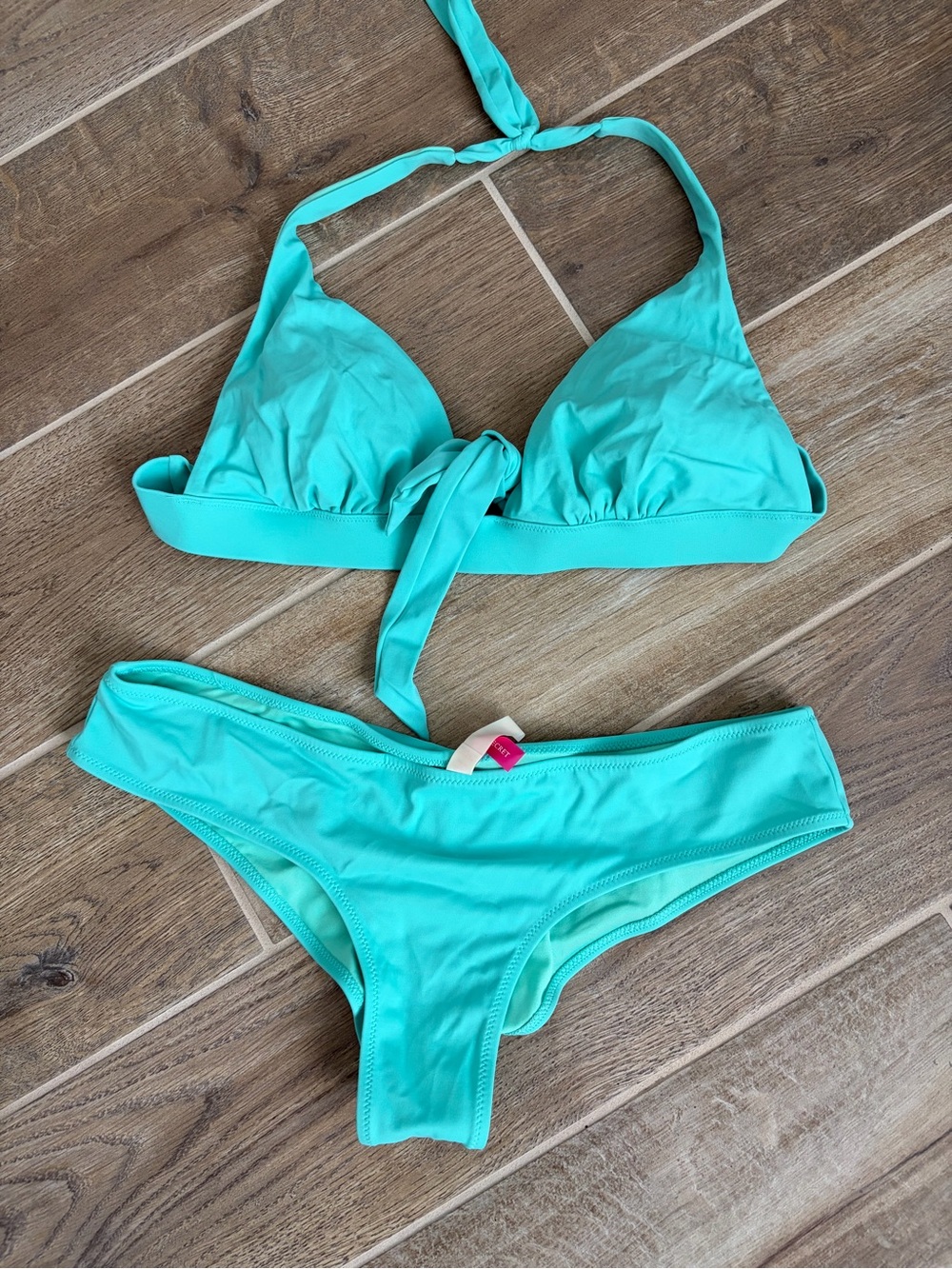 Victoria's Secret Aqua Bikini Set medium
